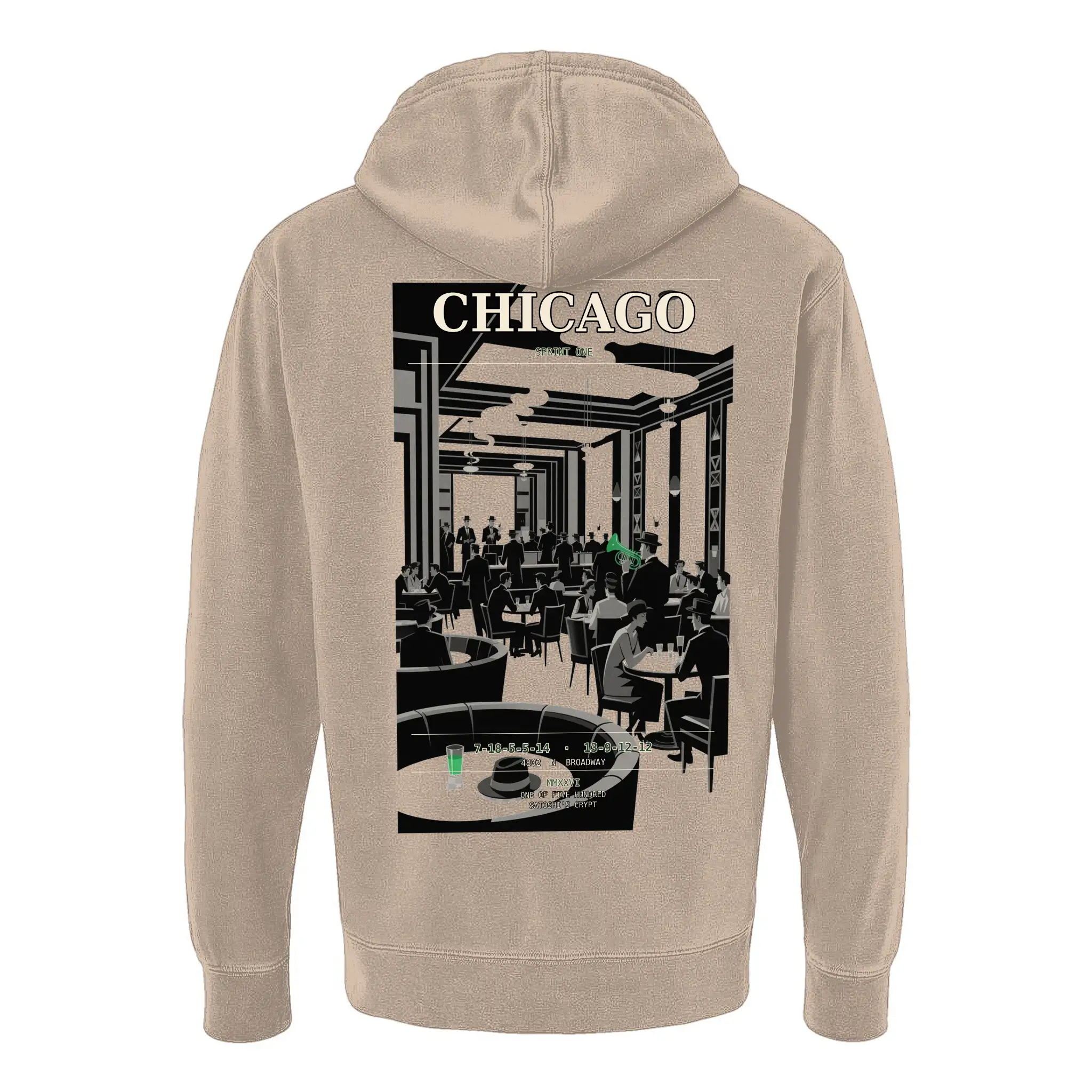 Chicago Sprint Hoodie — Detail